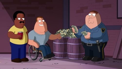 Family Guy S21E18 - Vat Man & Rob 'Em