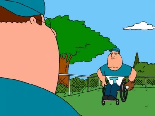 Family Guy S1E5 - A Hero Sits Next Door