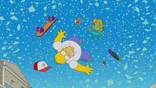The Simpsons S34E22 - Homer's Adventures Through the Windshield Glass