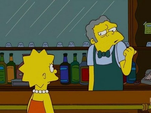 The Simpsons S18E6 - Moe'N'a Lisa
