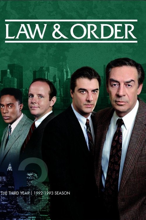 Law & Order - Season 3 Poster