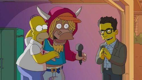 The Simpsons S32E15 - Do Pizza Bots Dream of Electric Guitars