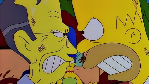 The Simpsons S7E13 - Two Bad Neighbors