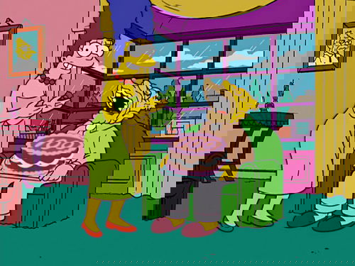 The Simpsons S16E3 - Sleeping with the Enemy