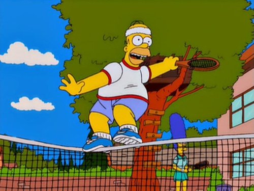 The Simpsons S12E12 - Tennis the Menace