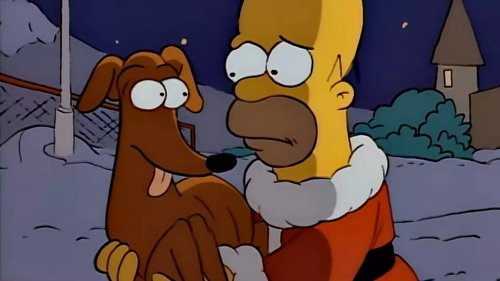 The Simpsons S1E1 - Simpsons Roasting on an Open Fire